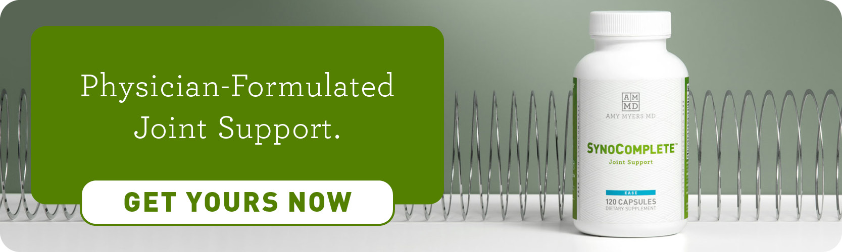 Physician-formulated joint support. Try SynoComplete™.