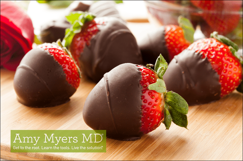 Valentine’s Gluten-Free, Dairy-Free Chocolate-Covered Strawberries