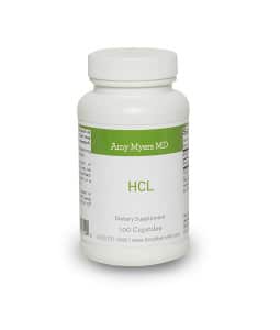 HCL Bottle - Promo Image - Amy Myers MD