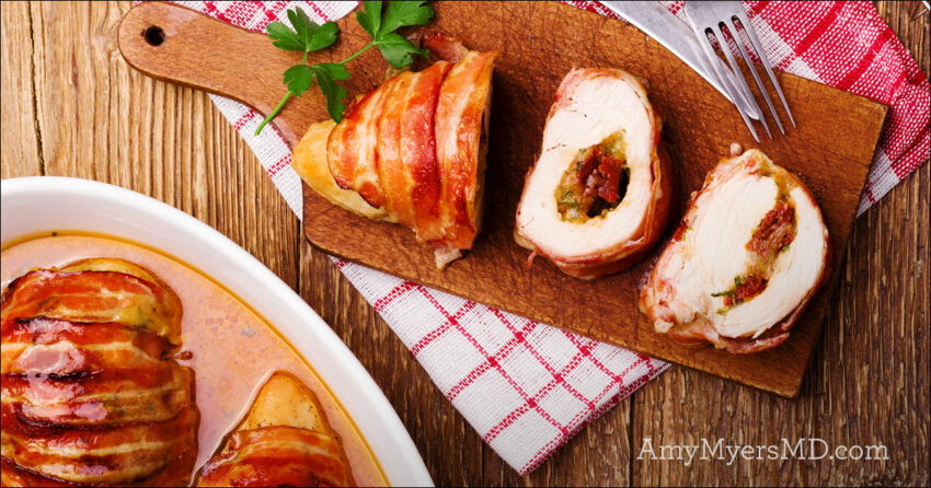Fig & Bacon Stuffed Chicken