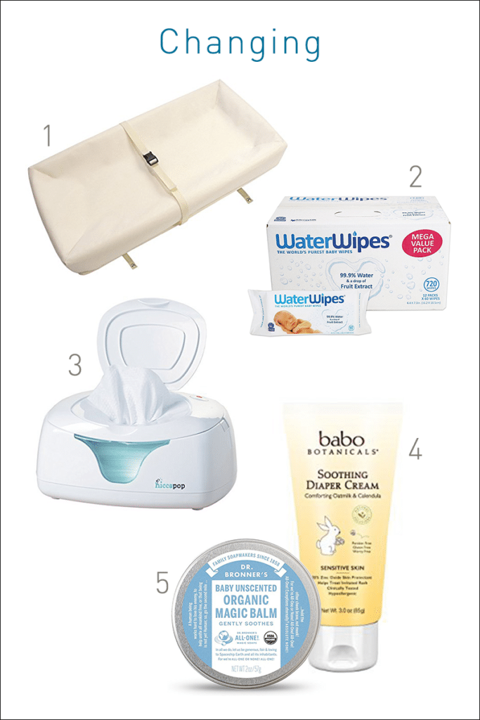 Baby Changing Products - Infographic - Amy Myers MD®