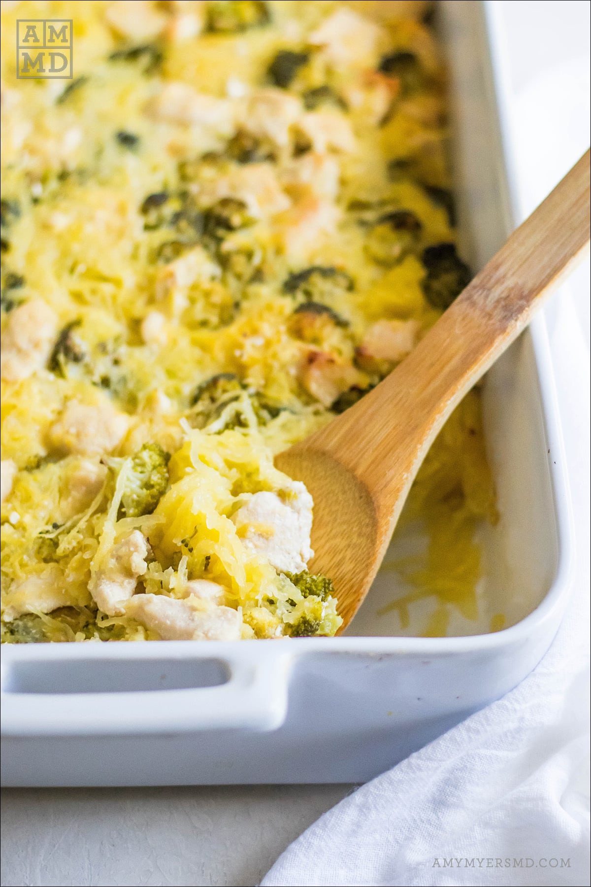 Chicken and Broccoli Alfredo Bake