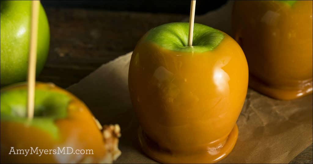 Paleo Caramel Apples - Image - Amy myers MD