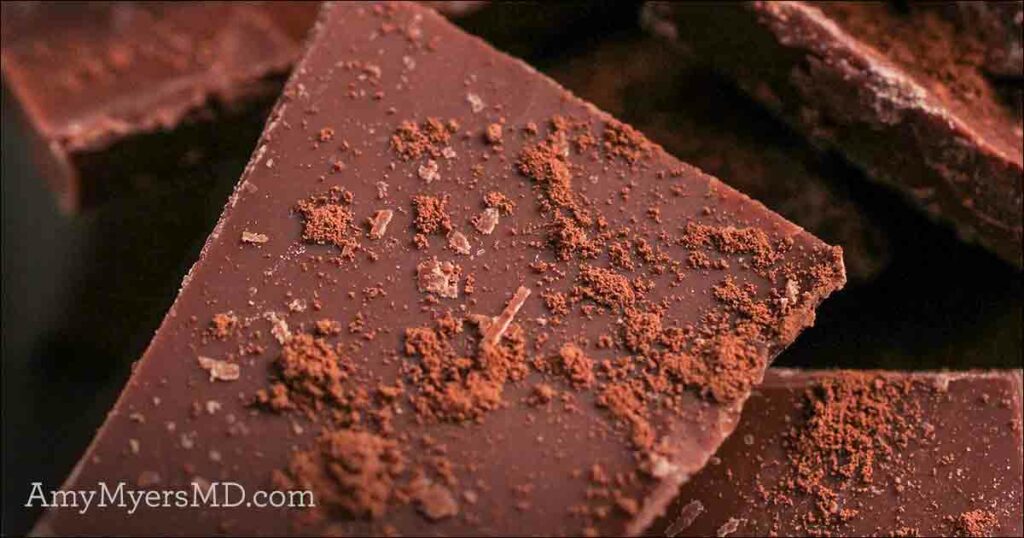 Dark Chocolate Bark - Image - Amy Myers MD