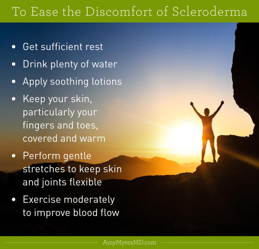 The Natural Way to Reverse Scleroderma - Infographic - Amy Myers MD®