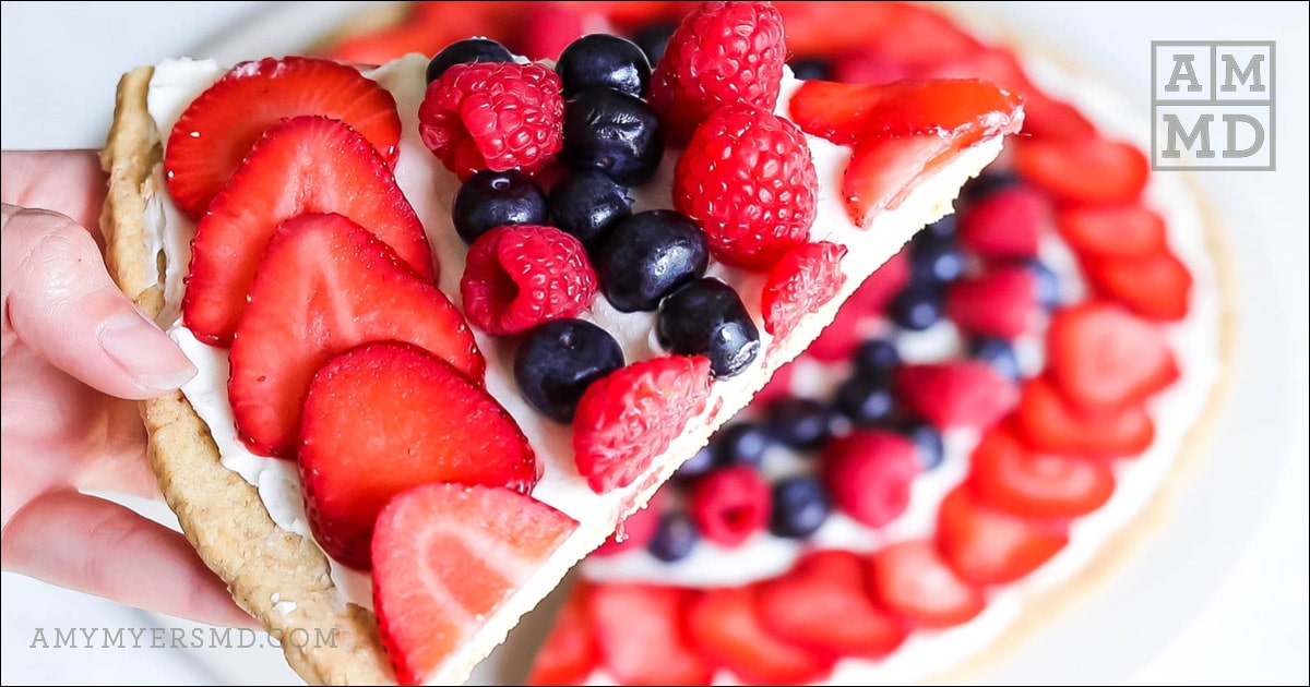 gluten free fruit pizza