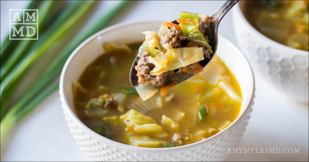 paleo egg roll soup