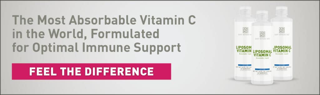 Liposomal Vitamin C Bottles - Promo Image - Amy Myers MD