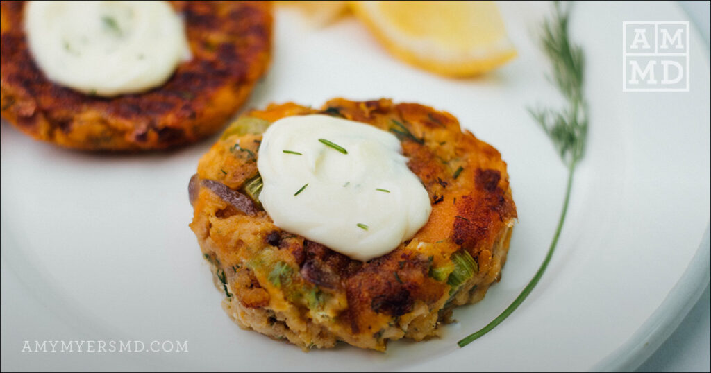 baked salmon patties