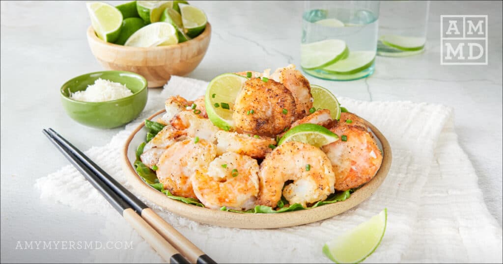 Shrimp on a plate - Bang Bang Shrimp - Amy Myers MD®