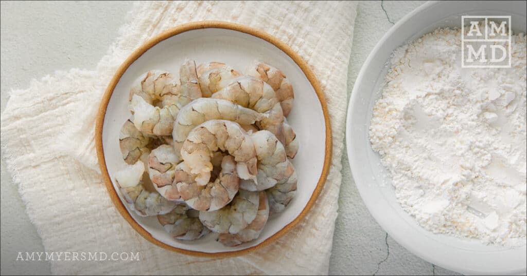 Raw shrimp - Bang Bang Shrimp - Amy Myers MD®