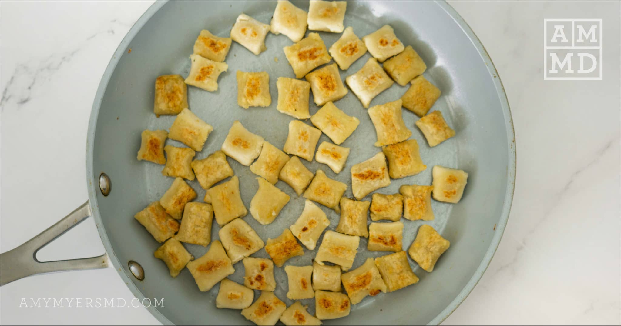 Cauliflower AIP Gnocchi in Creamy Sauce Amy Myers MD