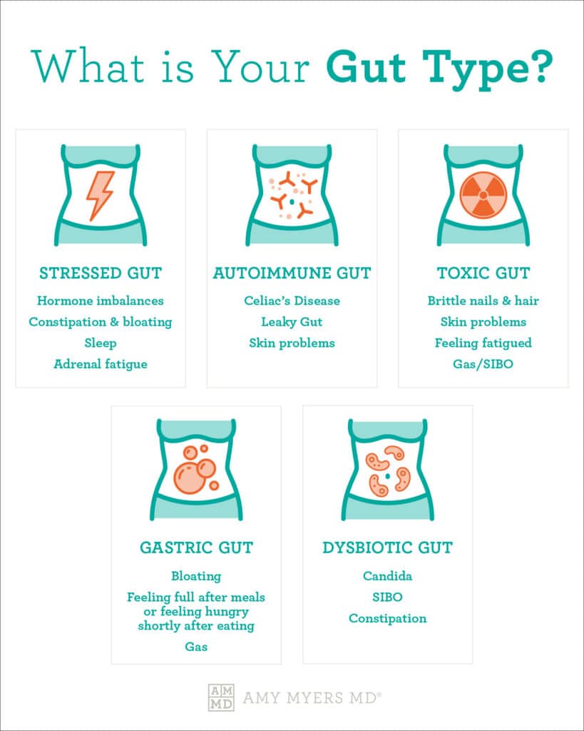 What Is Your Gut Type? - Infographic - Amy Myers MD®
