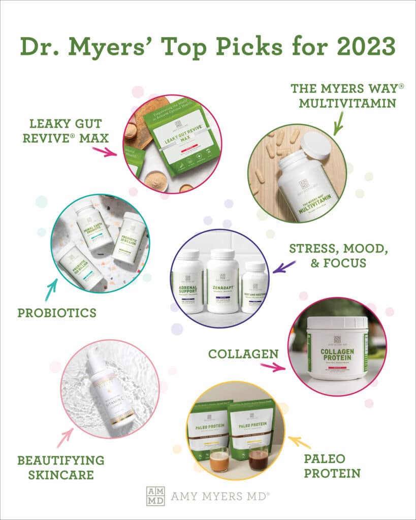 essential supplements - infographic - Amy Myers MD®