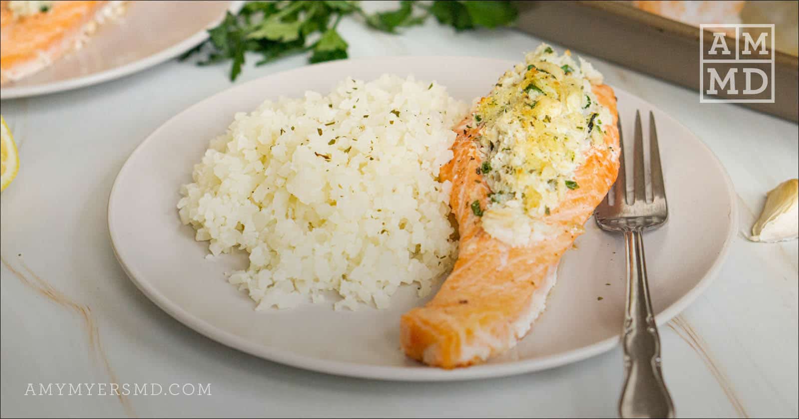 AIP CrabStuffed Salmon Amy Myers MD
