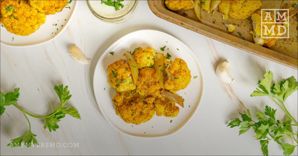Turmeric Roasted Cauliflower