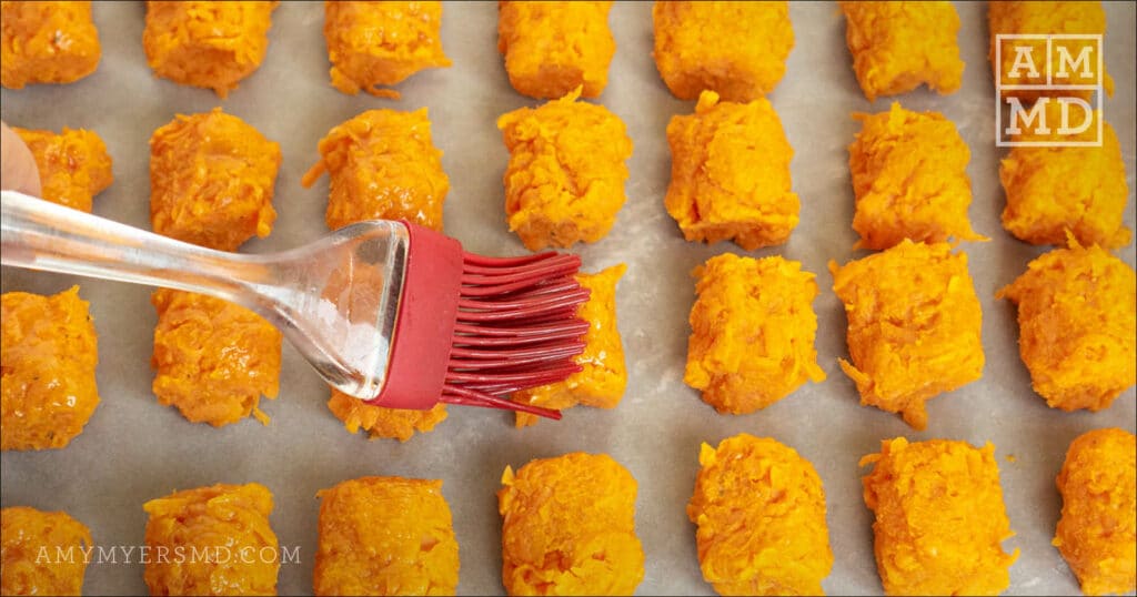 AIP sweet potato tots