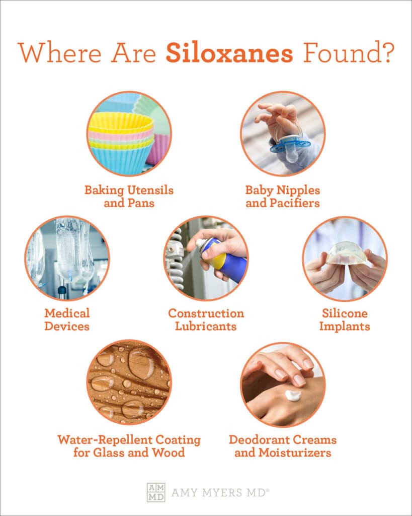 Siloxanes - Infographic - Amy Myers MD®