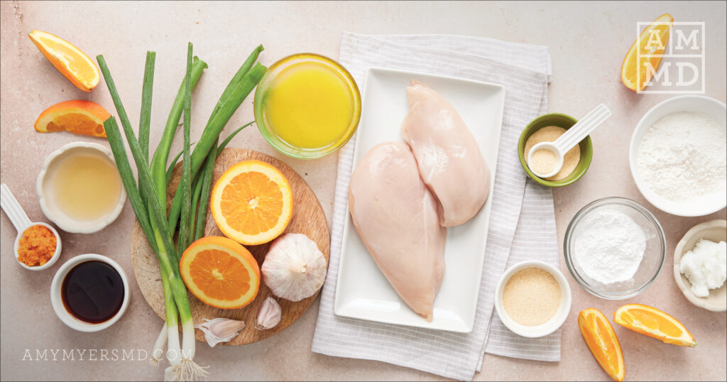 Ingredients - Gluten Free Orange Chicken - Amy Myers MD®