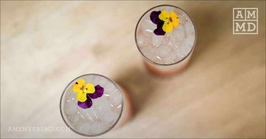 Strawberry Pineapple Mocktail 