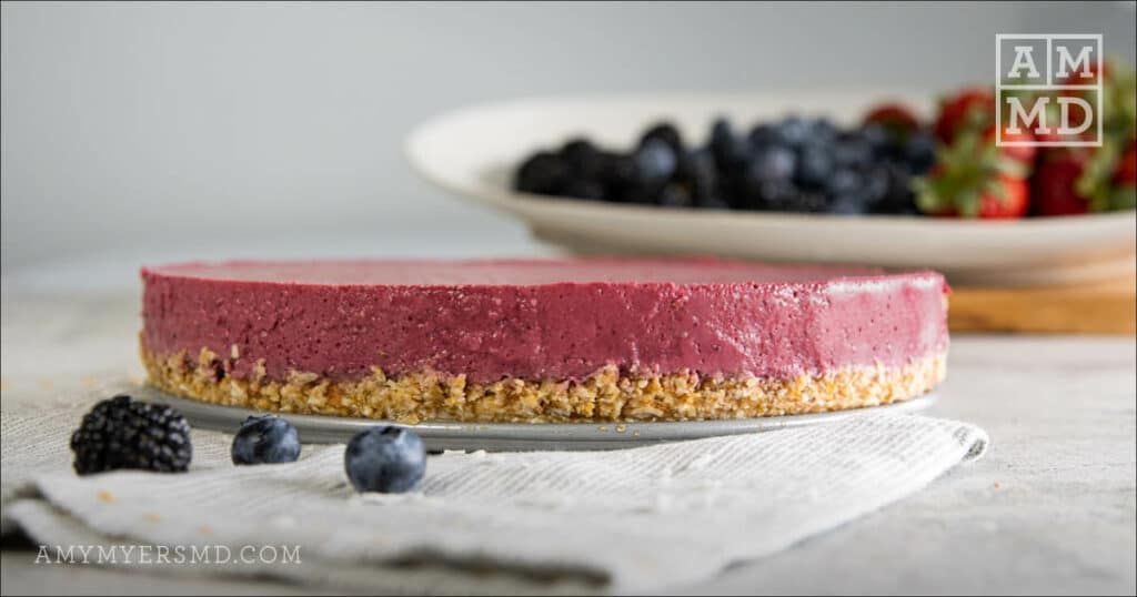 Cheesecake - No Bake Mixed Berry Cheesecake - Amy Myers MD®